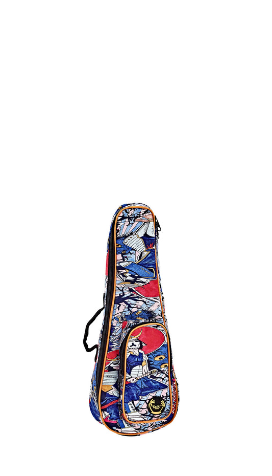 KEIKI Designer Serie Sopran Ukulele Bag - Samurai