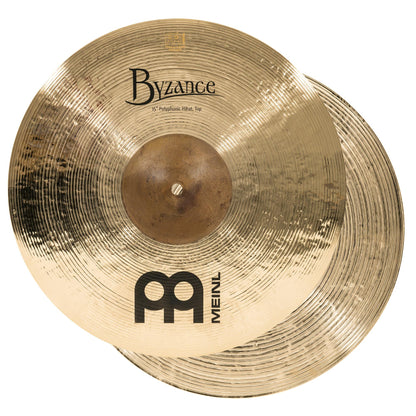 MEINL Cymbals Byzance Brilliant Polyphonic Hihat - 15"