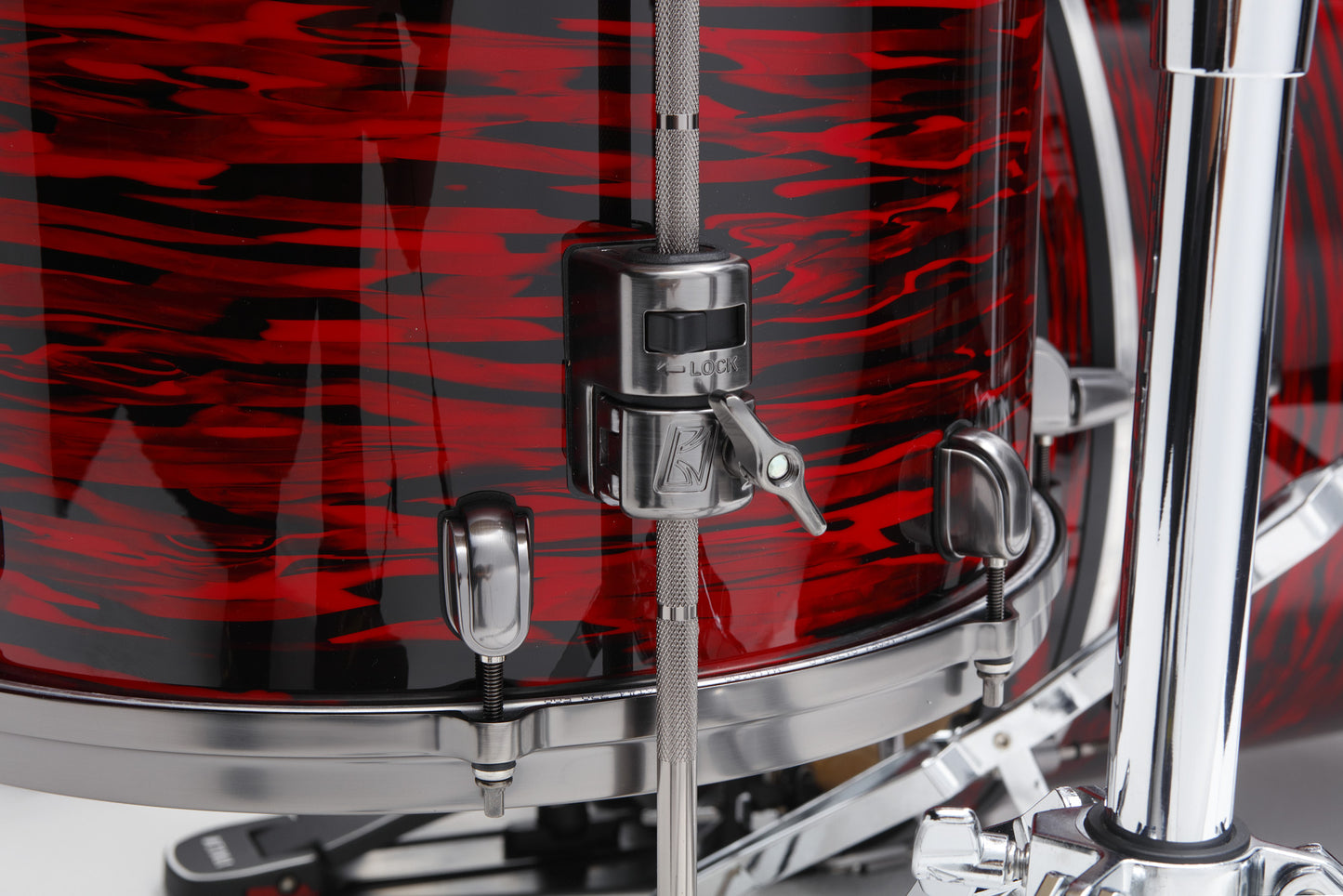 TAMA Starclassic Maple Duracover Wrap Shell Kit 3 teilig - Red Oyster/Smoked Black Nickel HW