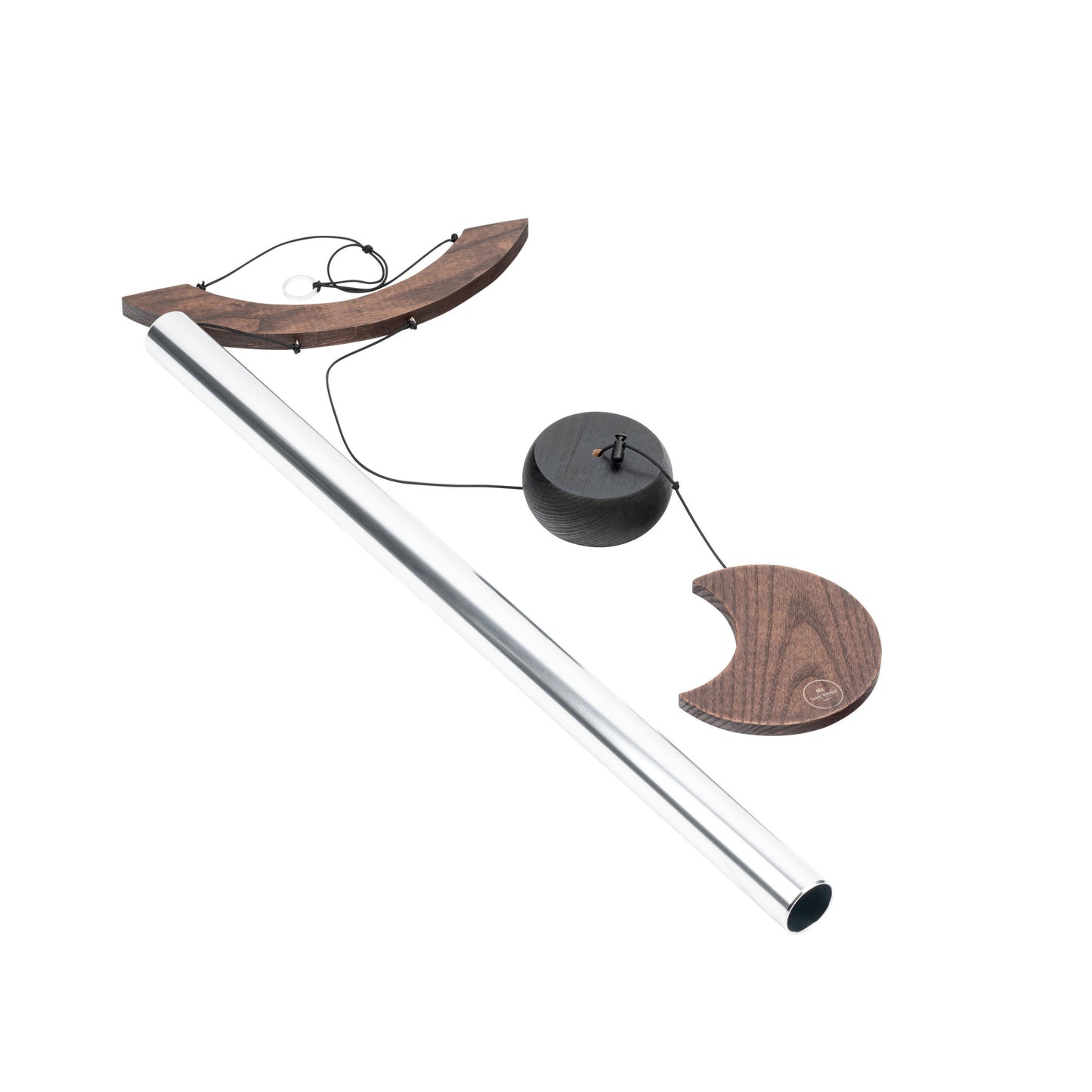 MEINL Sonic Energy Moon Meditation Chime 49"/125 cm - 432 Hz - Curved Suspension/Silver