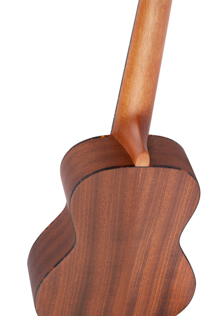 ORTEGA Bonfire Series Concert Ukulele 4 String Lefty - Spruce/Sapele Natural