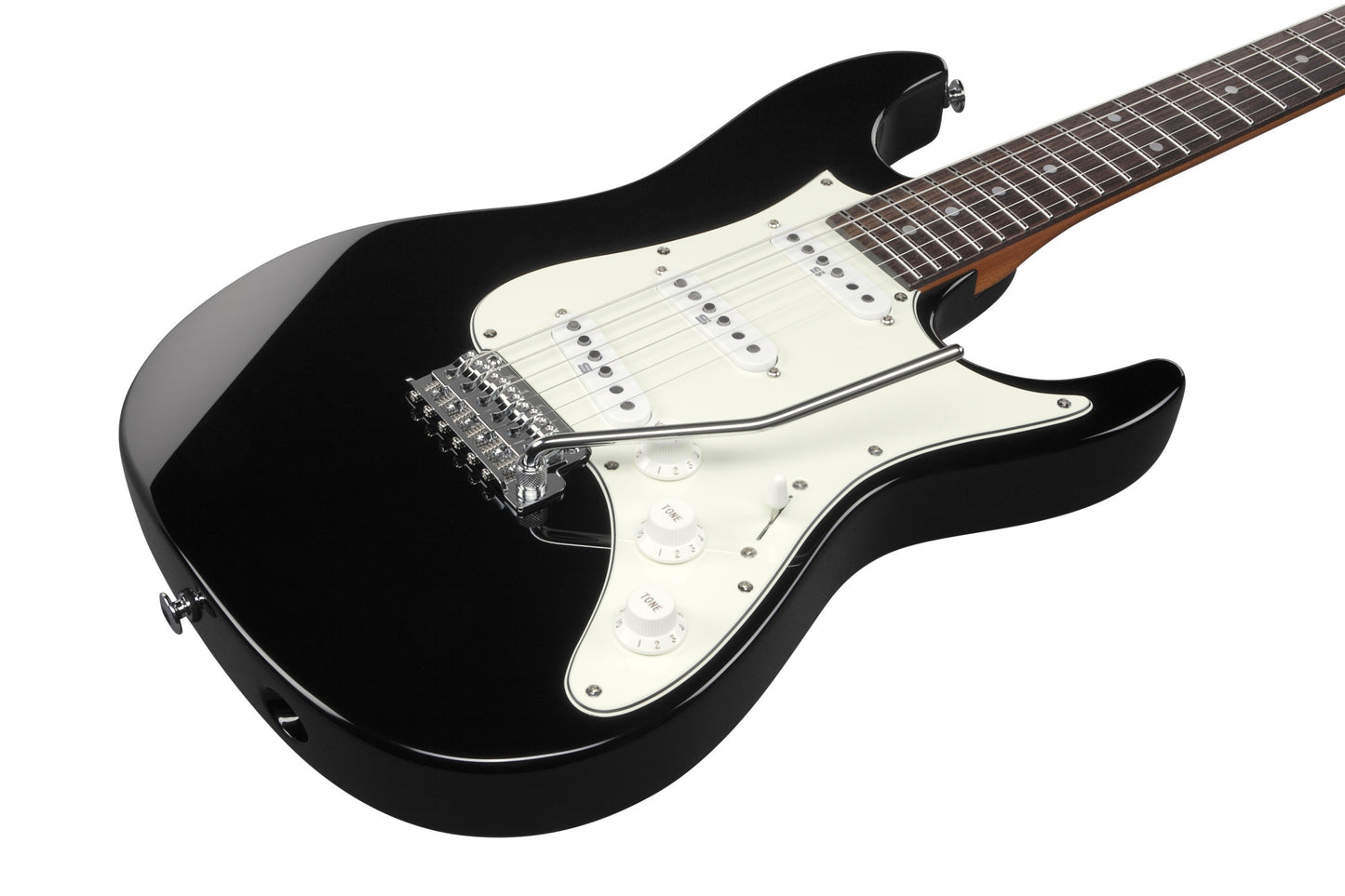 IBANEZ Prestige AZN Electric Guitar 6-String - Black + Case