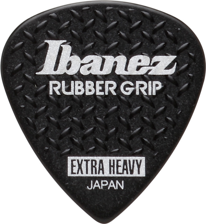 IBANEZ Grip Wizard Series Rubber Grip Flat Pick - 6er Pack