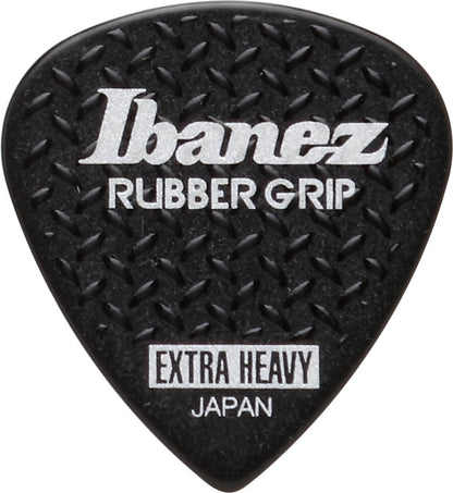 IBANEZ Grip Wizard Series Rubber Grip Flat Pick - 6er Pack