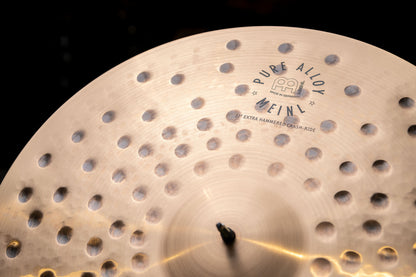 MEINL Cymbals Pure Alloy Extra Hammered Crash-Ride - 22"