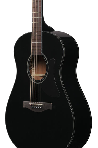 IBANEZ Advanced Acoustic AAM Acoustic Guitar 6-String - Black High Gloss
