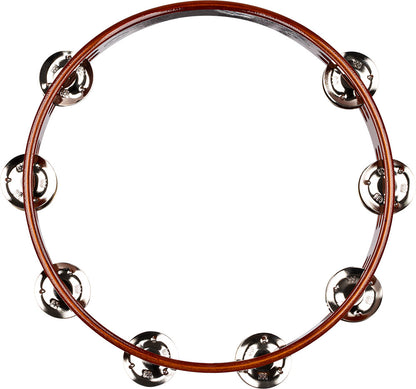 MEINL Percussion Traditional Wood Series Tambourine - 10"