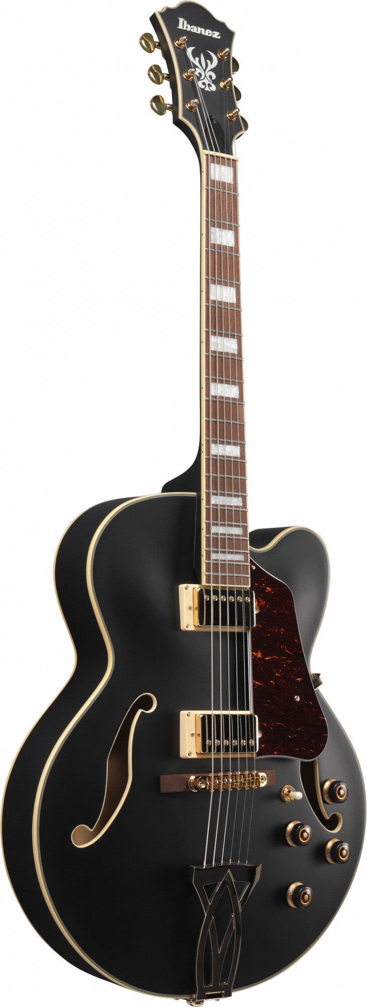 IBANEZ Artcore AF Hollowbody Gitarre 6-String - Black Flat
