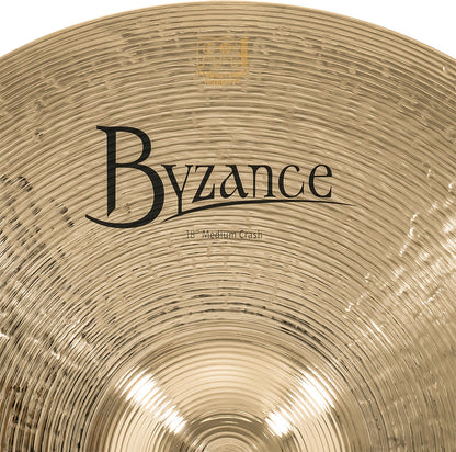 MEINL Cymbals Byzance Brilliant Medium Crash - 18"