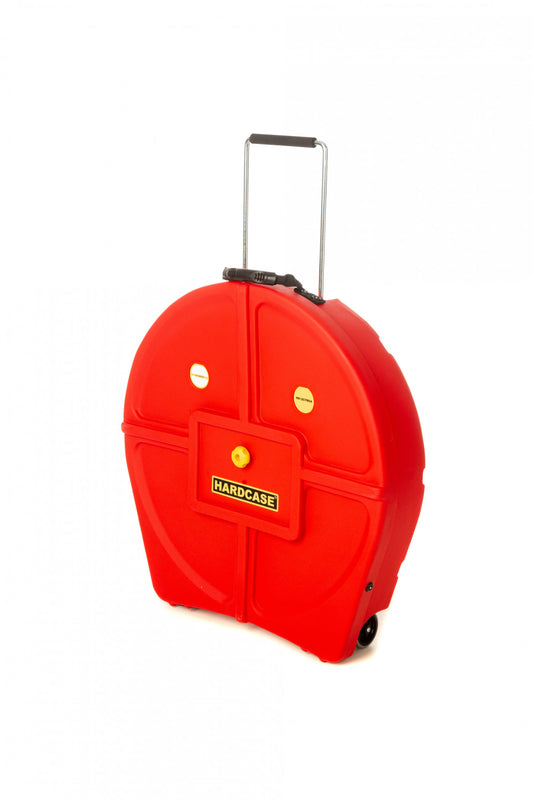 HARDCASE Cymbal Trolley-Case 24" for 12 Cymbals - Red