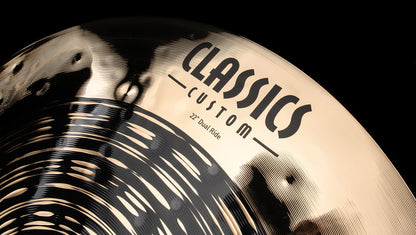 MEINL Cymbals Classics Custom Dual Ride - 22"