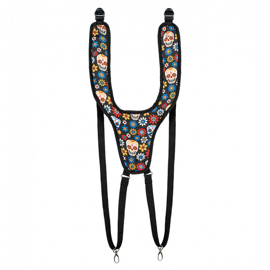 MEINL Percussion Designer Djembe Strap - Day Of The Dead