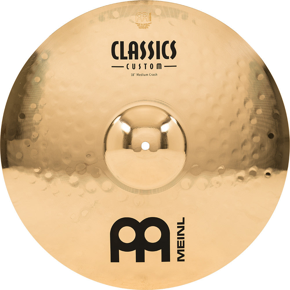 MEINL Cymbals Classics Custom Brilliant Medium Crash - 18"