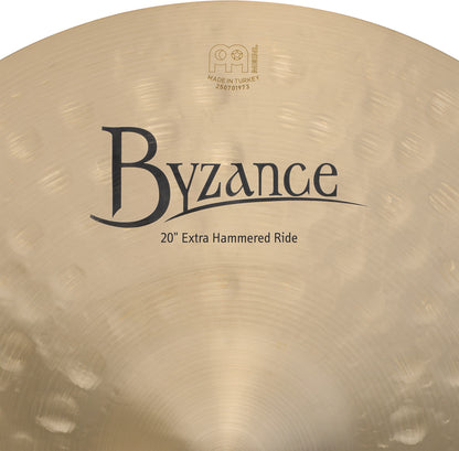 MEINL Cymbals Byzance Traditional Extra Hammered Ride - 20"