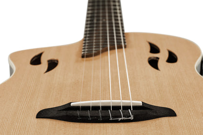 ORTEGA TourPlayer DeLuxe Konzertgitarre 6-String Lefty - Spruce Natural + Gigbag