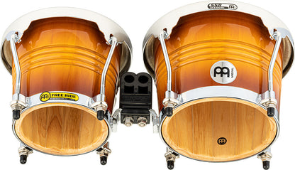 MEINL Percussion Marathon Exclusive Serie Bongo - 6 3/4" Macho & 8" Hembra - Gold Amber Sunburst