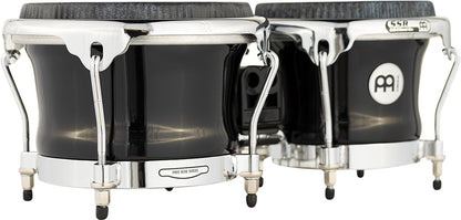MEINL Percussion Fibercraft Fiberglass Bongo 7" Macho & 8 1/2" Hembra -Black