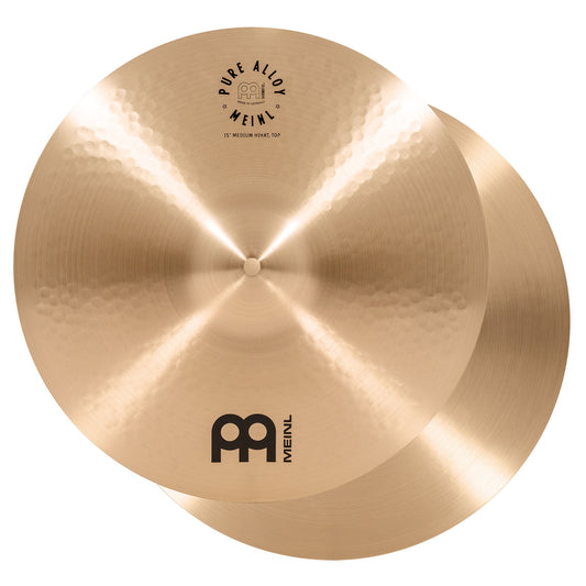 MEINL Cymbals Pure Alloy Medium HiHat - 15"