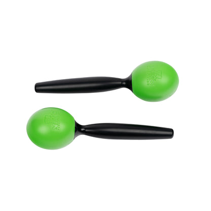 NINO Percussion Molded ABS Maracas - Grass Green