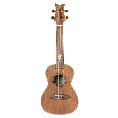 ORTEGA Lizard Serie Konzert Ukulele 4 String Lefty - Paldao Natural + Bag