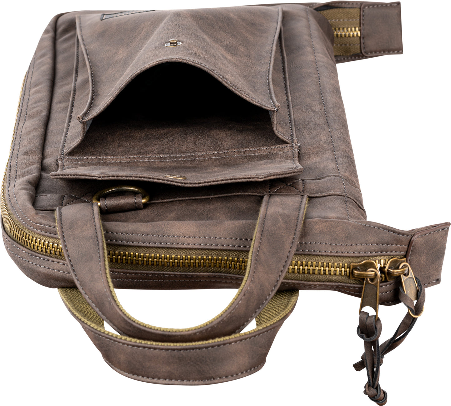 MEINL Cymbals Vintage Hyde Stick Bag - Dark Brown