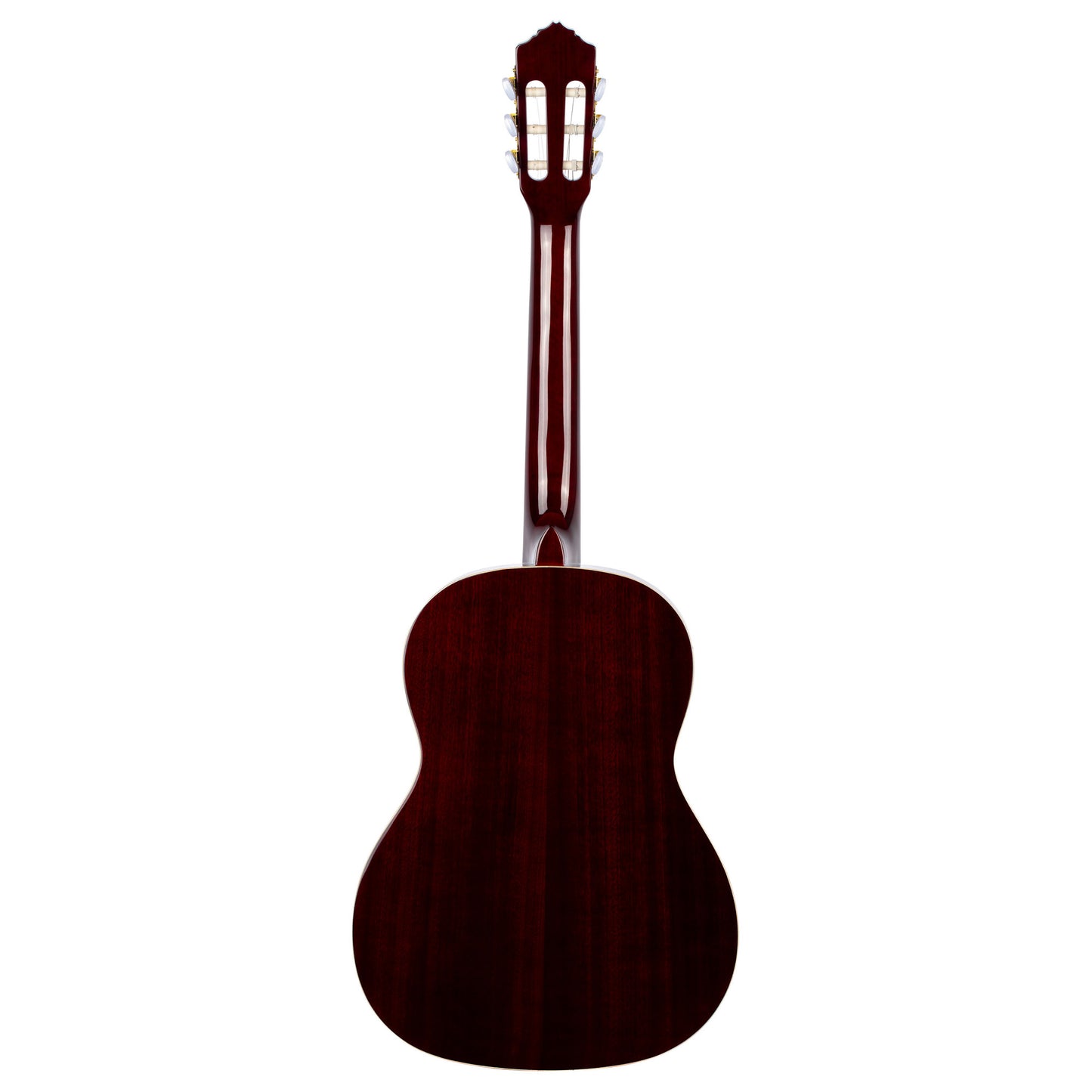 ORTEGA Family Series Pro 4/4 Slim Neck Konzertgitarre 6 String - Weinrot + Bag