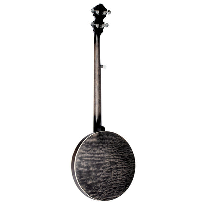 ORTEGA Falcon Series Banjo 5 String - Maple Charcoal + Bag