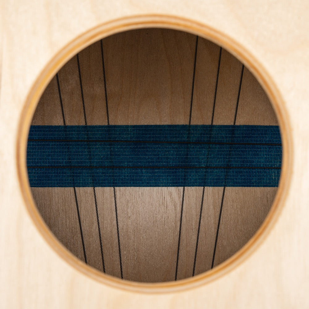 MEINL Percussion Artisan Edition Series String Cajon Tango Line - Blue Fade