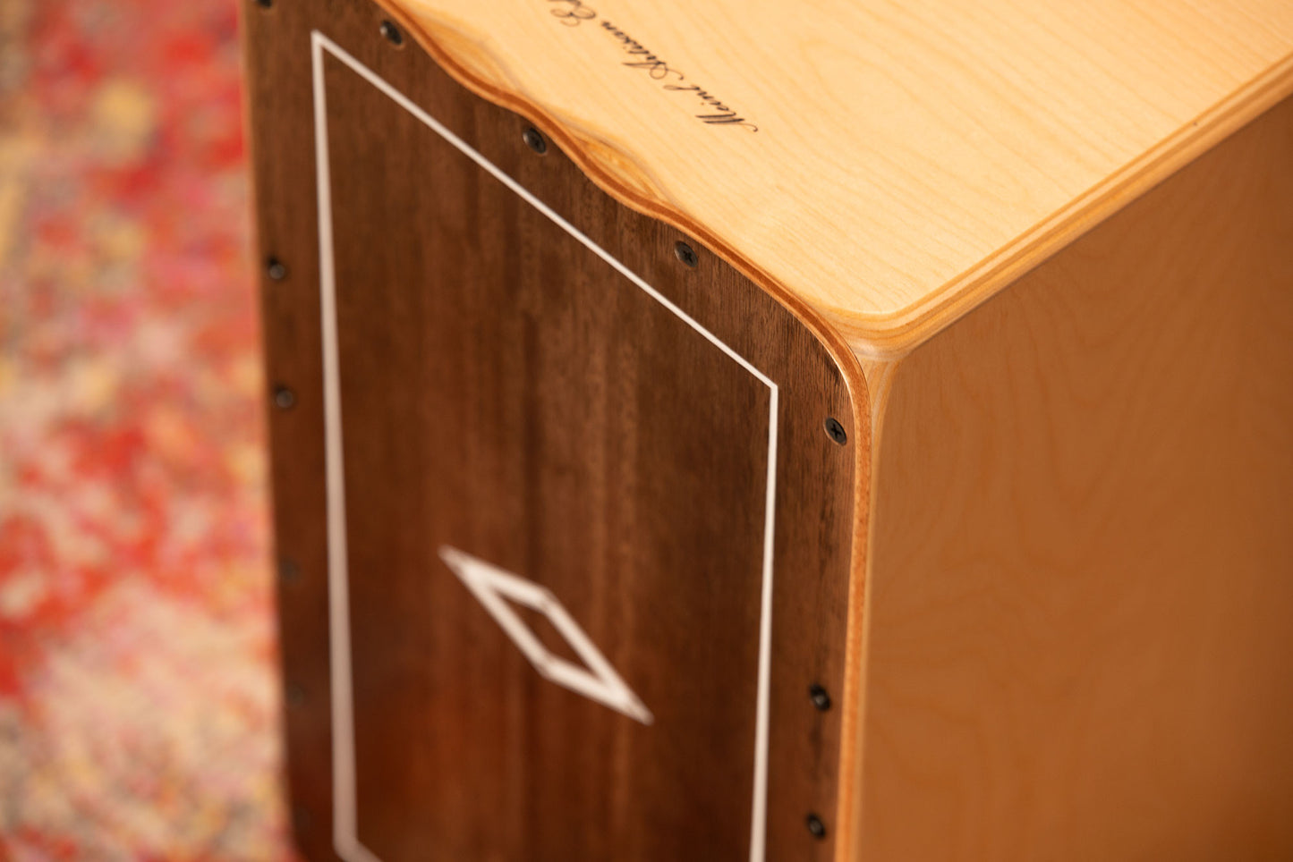 MEINL Percussion Artisan Edition Series String Cajon Minera Line - Brown Eucalyptus
