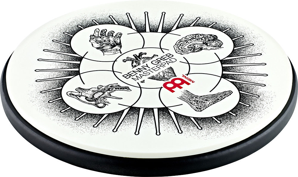 MEINL Cymbals Benny Greb Signature Practice Pad - 12"