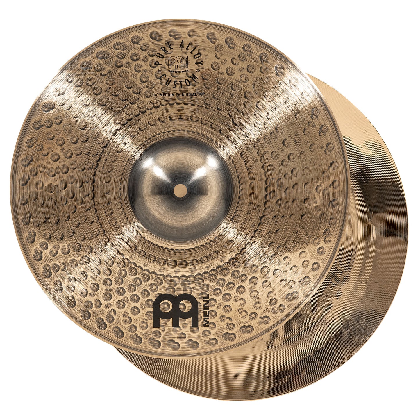 MEINL Cymbals Pure Alloy Custom HiHat - 14"