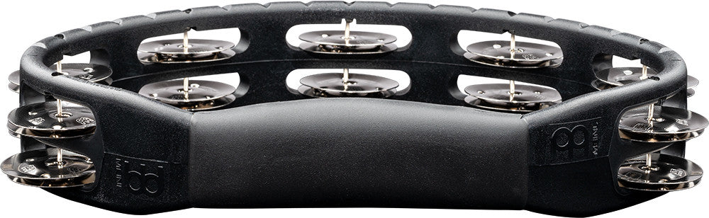 MEINL Percussion Headliner® Series Molded ABS Dual-Row Tambourine - Black