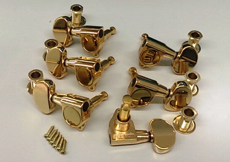 IBANEZ Mechaniken Set 3L+3R - gold