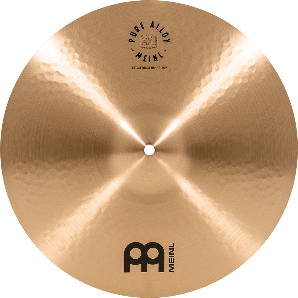 MEINL Cymbals Pure Alloy Medium Hihat - 15"