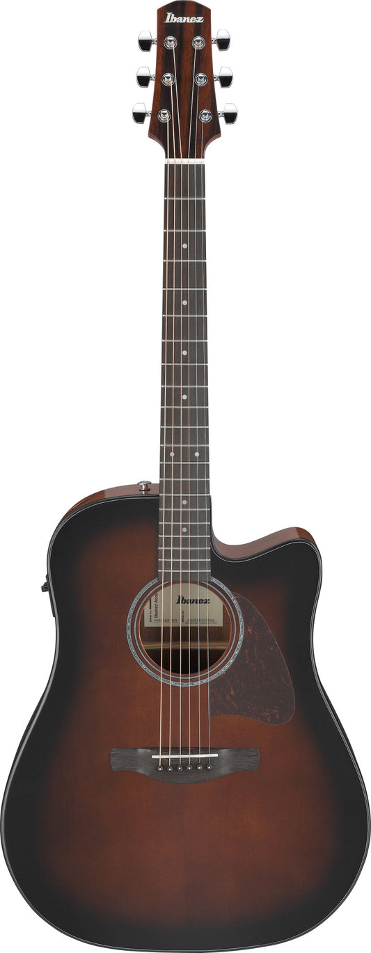 IBANEZ Advanced Acoustic AAD Acoustic Guitar 6-String - Dark Violin Sunburst High Gloss