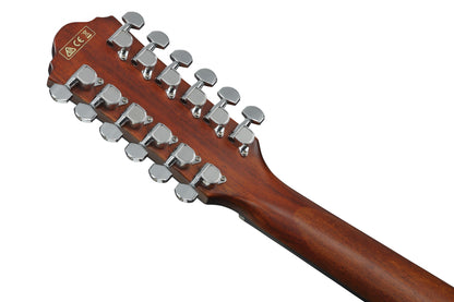 IBANEZ AEG Akustikgitarre 12-String - Black High Gloss
