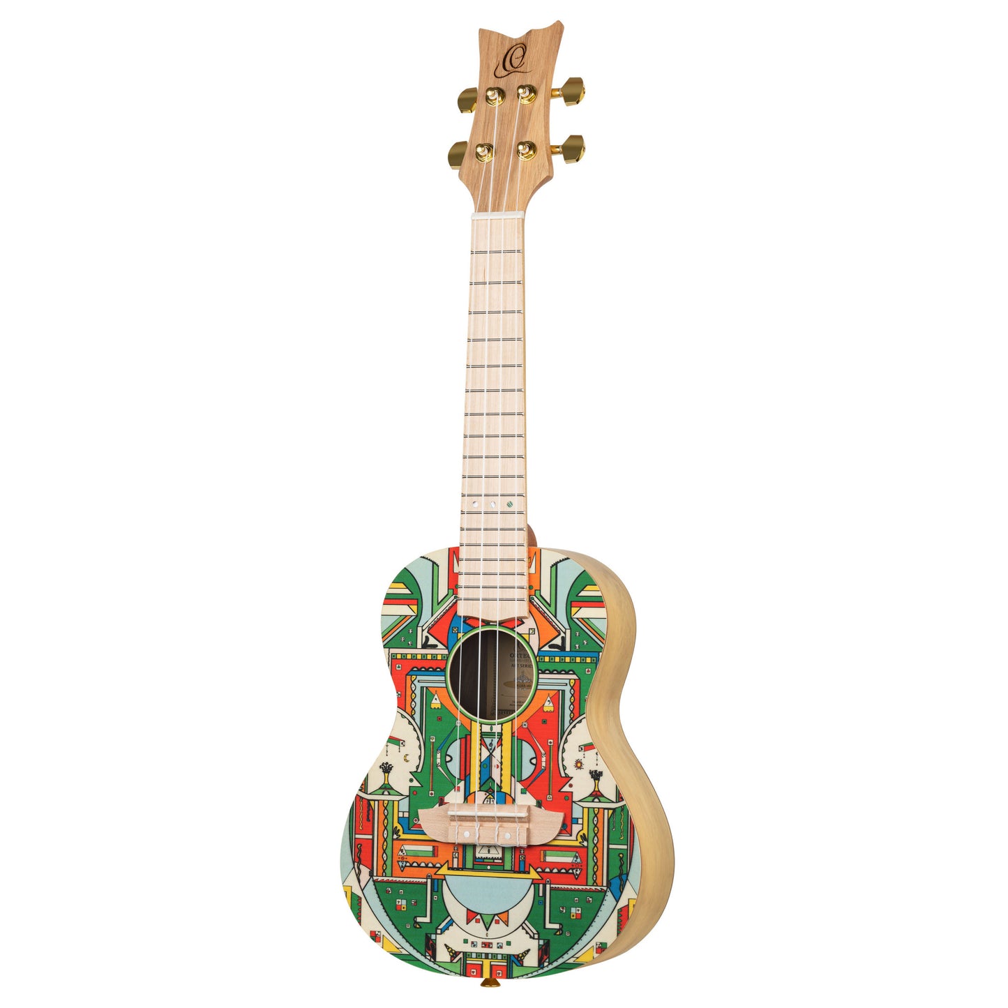 ORTEGA Art Serie Konzert Ukulele 4 String - Spruce / Catalpa Himalaya
