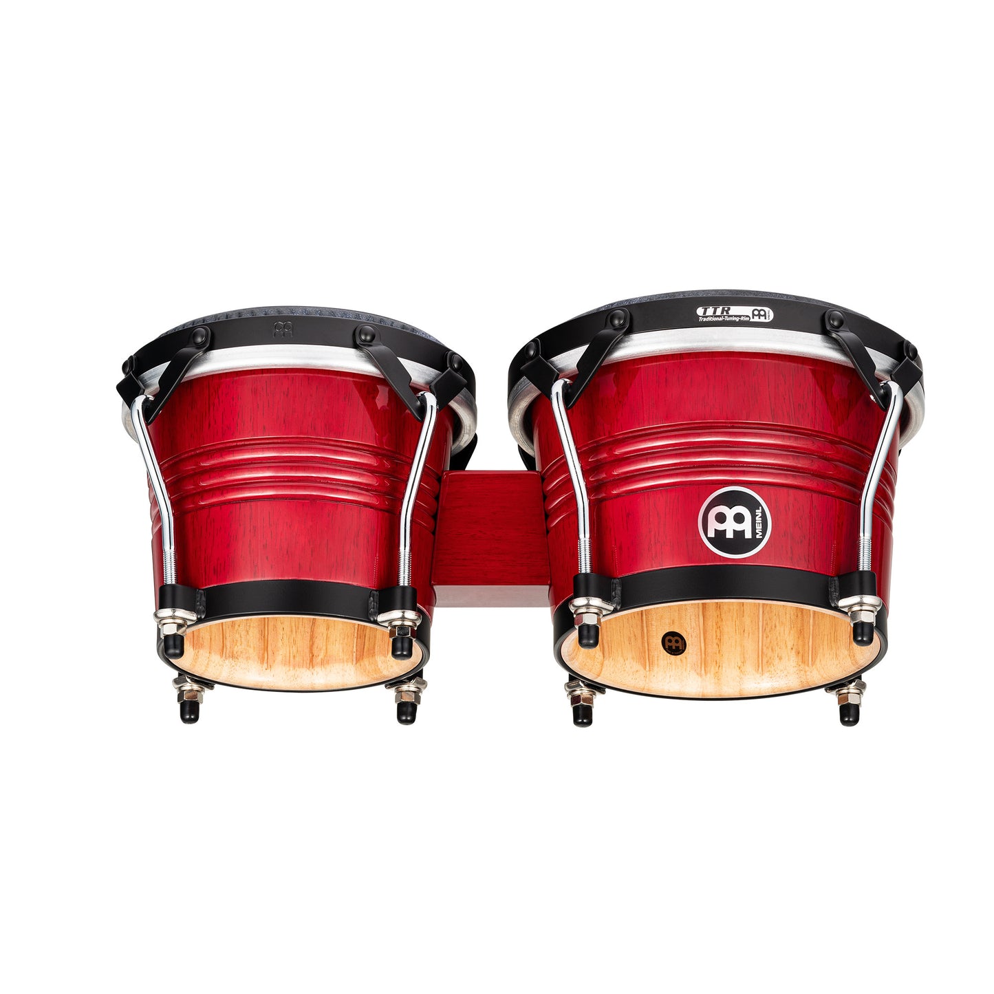 MEINL Percussion Marathon Traditional Bongo 6 3/4" Macho & 8" Hembra - Wine Red