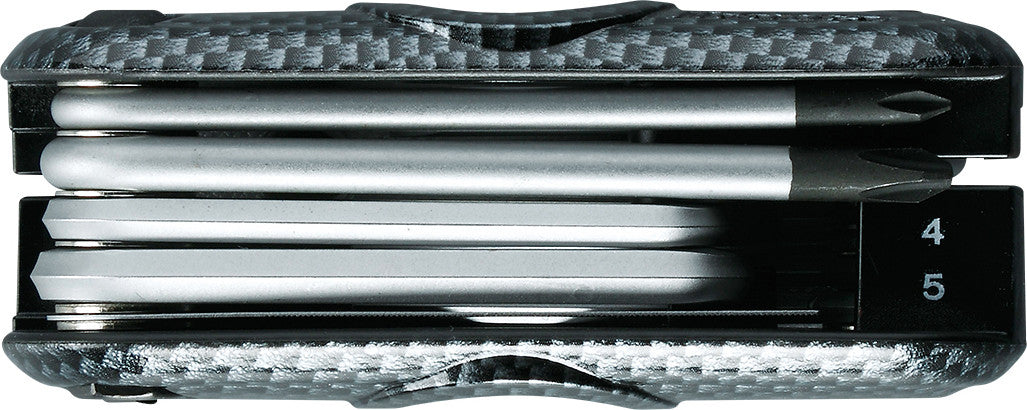 IBANEZ Multi-Tool - 11 Werkzeuge in Einem - Carbon Muster - Limited Edition