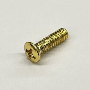 IBANEZ #6-32 13mm Senkkopfschraube erhabener Kopf - gold (10 Stück/Set)