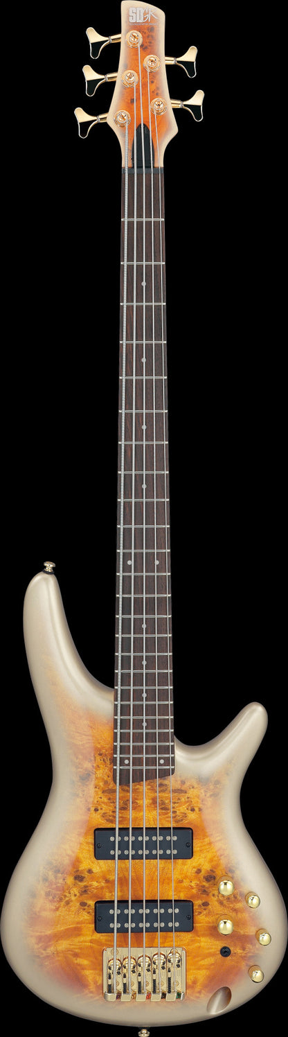IBANEZ SR Electric Bass 5-String - Mars Gold Metallic Burst