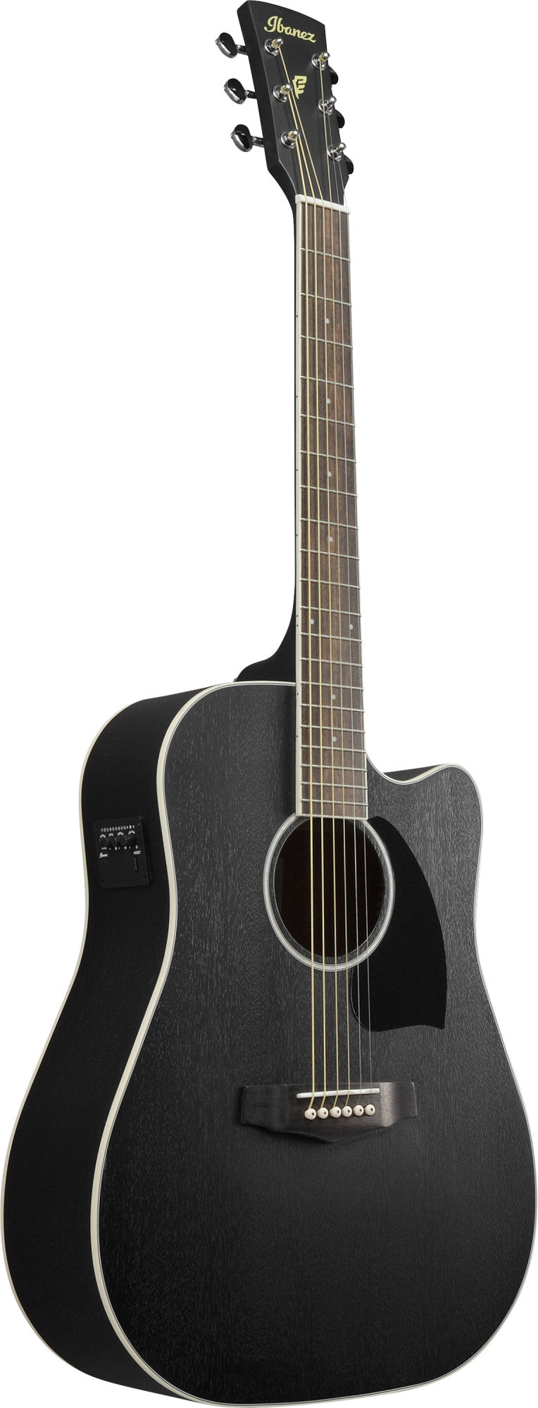 IBANEZ PF Performance Acoustic Guitar 6-String - Weathered Black Open Pore