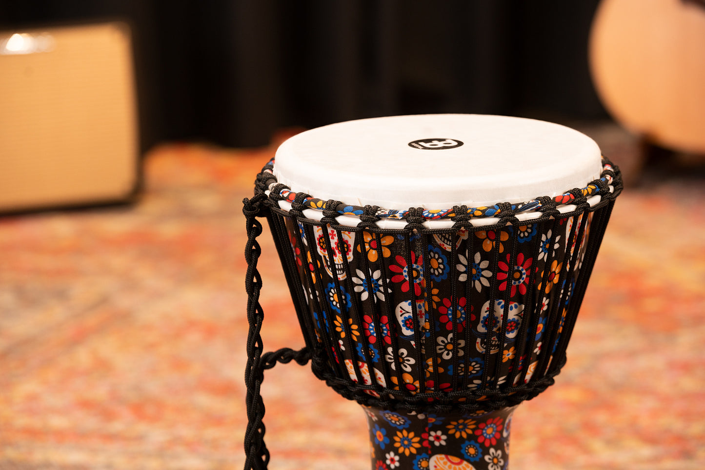 MEINL Percussion Travel Series Djembe 10" - Day of the Dead