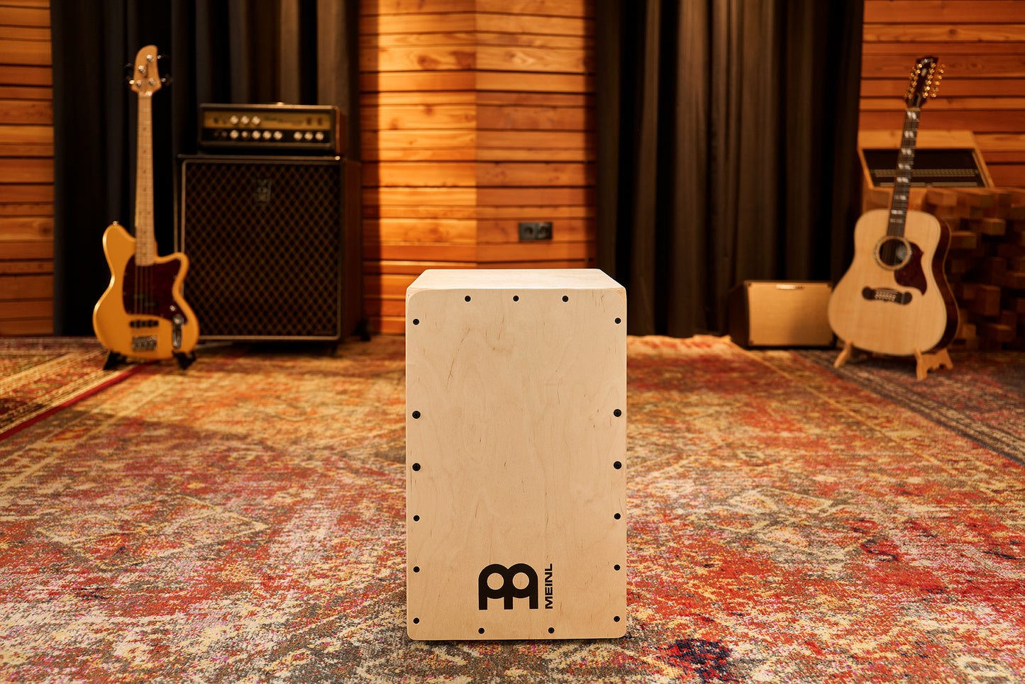 MEINL Percussion Snarecraft Series Pickup Snare Cajon - Natural