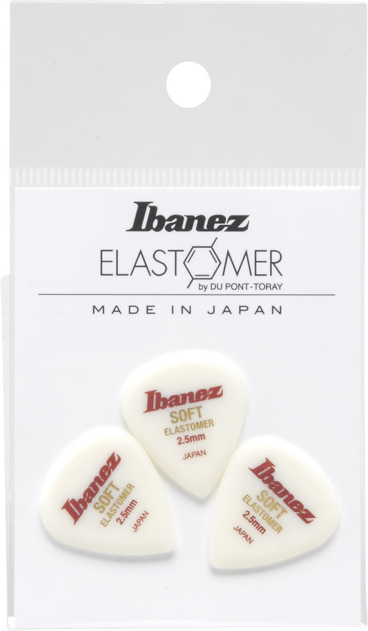 IBANEZ Elastomer Picks - 3 pcs