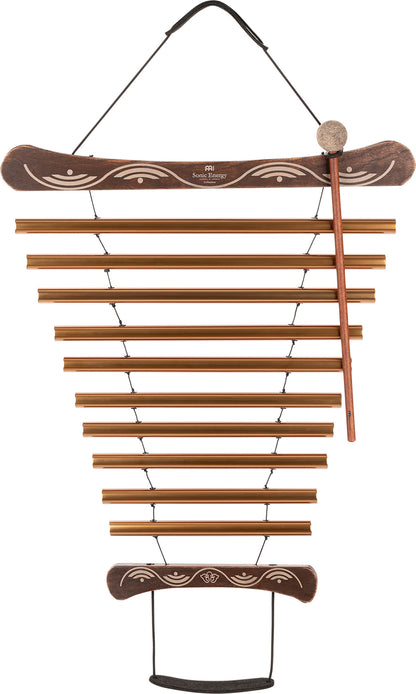 Meinl Sonic Energy Meditation Flow Chime 35"/88 cm - 440 Hz/10 Töne/D Dur - Bronze