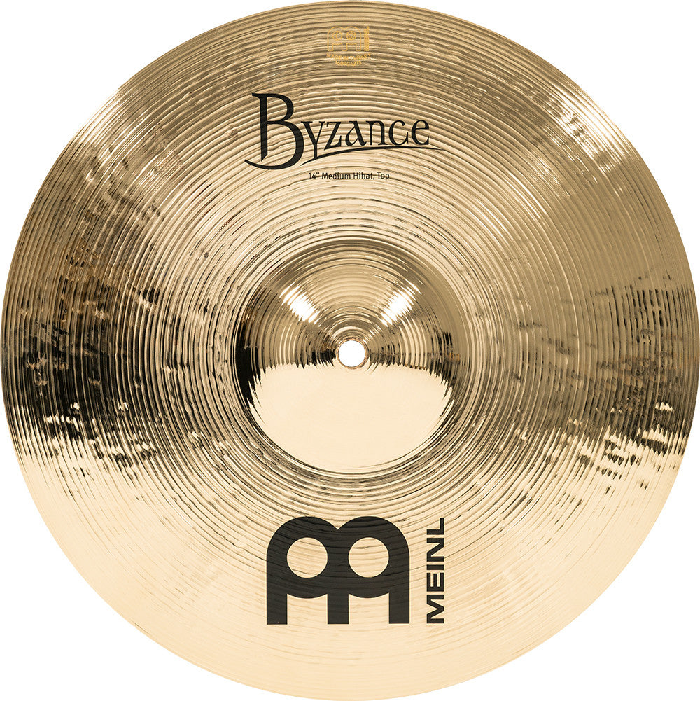 MEINL Cymbals Byzance Brilliant Medium Hihat - 14"