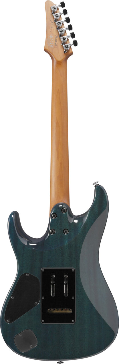 IBANEZ Martin Miller Signature E-Gitarre 6-String - Transparent Aqua Blue + Koffer