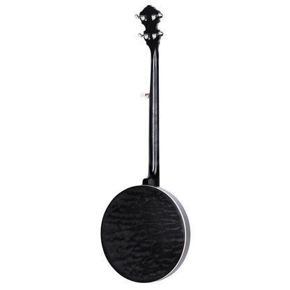 ORTEGA Falcon Serie Banjo 5 String Lefty - Maple Charcoal + Bag