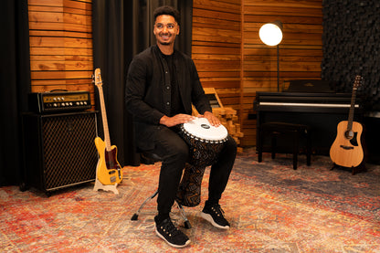 MEINL Percussion Travel Series Djembe 12" - Kanga Sarong